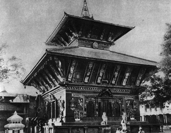 44. Храм в Непале. VII в. (после реставрации)