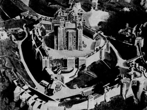 102. Замок в Дувре, Англия. XII в.