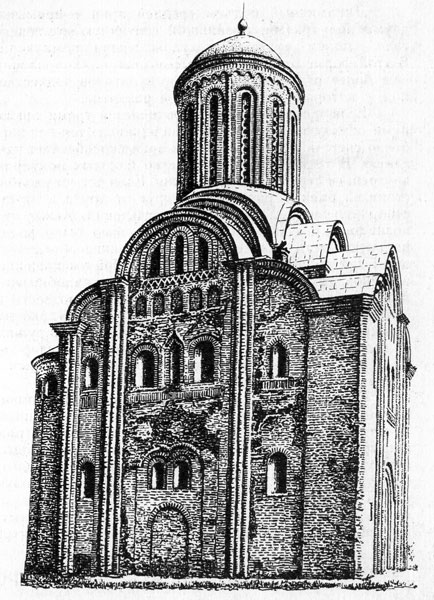 157. Церковь Параскевы пятницы в Чернигове. Конец XII - начало XIII в. (восстановлена после разрушения в 1941 г.)