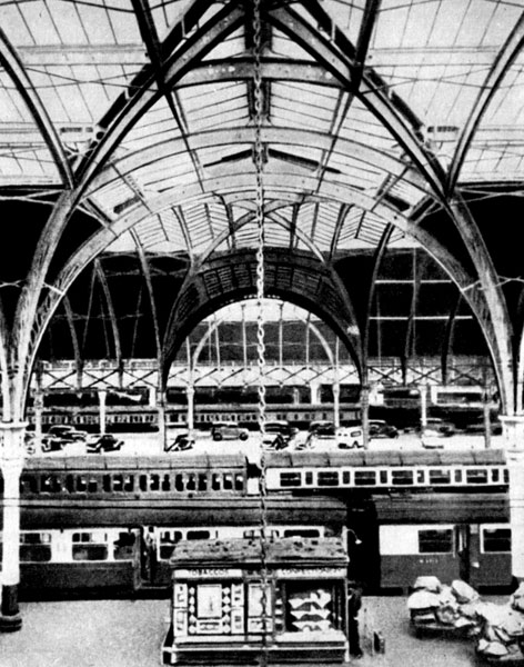 194. Вокзал пэддингтон в Лондоне. 1854 г. Арх. И. Бранел и М. Уайт