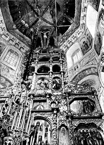 11. Иконостас церкви Покрова в Филях. 1693-1694