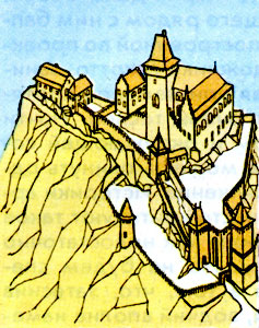 Замок феодала во Франции. XI—XIII вв.