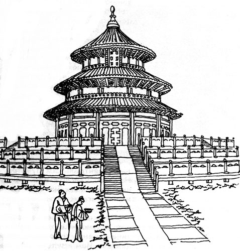 Китай. Храм молитвы на Годовую жатву. 1420 г.