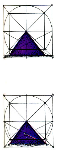 Пирамида Хеопса. Система пропорций фасада и разреза (вариант)