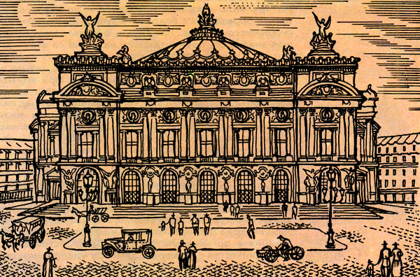  Парижский оперный театр. Архитектор Ш. Гарнье