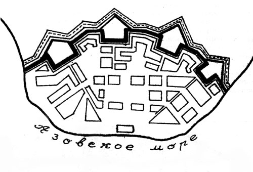 Троецкая крепость на Таганьем Рогу