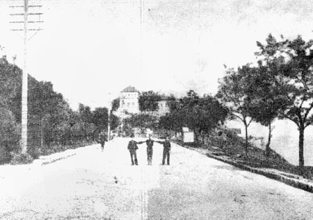 Участок Пушкинской набережной в Таганроге, 1849 г.