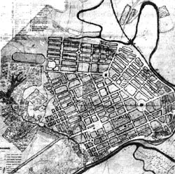 План Новочеркасска в 1906 г.