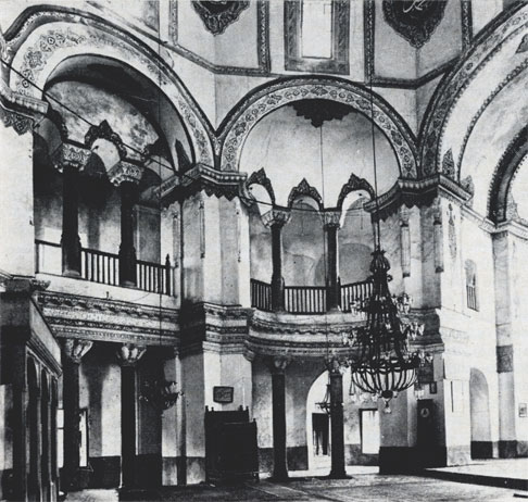 Константинополь. Церковь Сергия и Вакха, 527-536 гг. Интерьер
