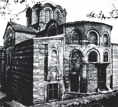 Константинополь. Килиссе Джами, коню XI в. Общий вид с юго-востока