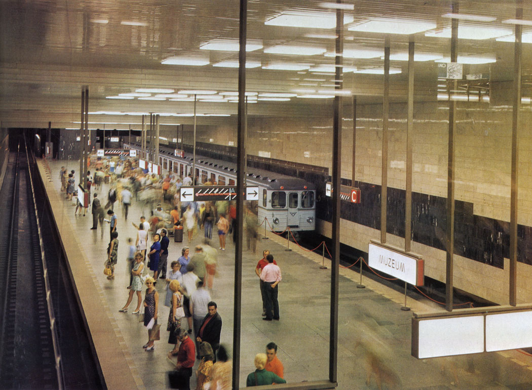 The Metro is the greatest project of all times in the layout of Prague lines of communication. Building work was begun in 1967. The Museum Station was opened on 9 May 1974 when part of Line С began operating.