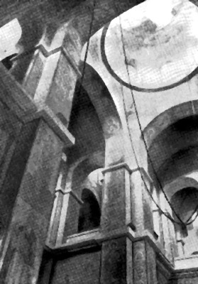 Новгород. Софийский собор.1045-1052 гг. Фрагмент интерьера