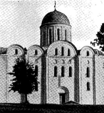 Чернигов. Борисоглебский собор. Вид с юга