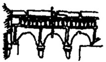 Кидекша. Церковь Бориса и Глеба, 1152 г. Деталь аркатуры